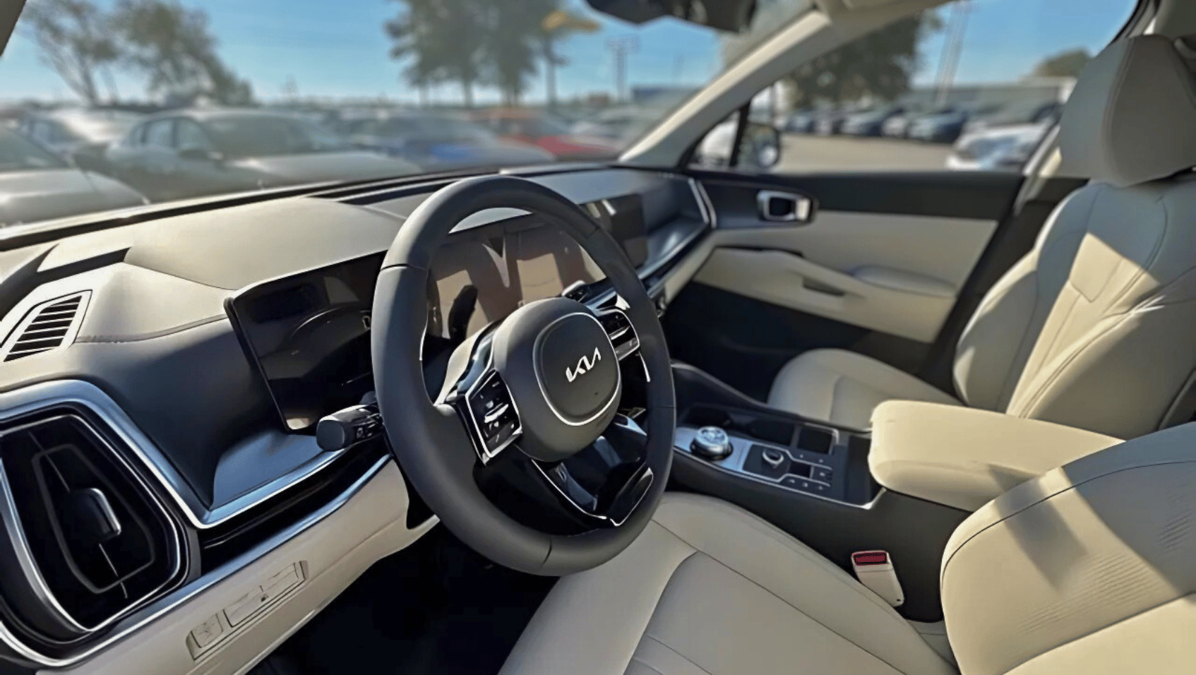 Interior View of the 2025 Kia Sorento PHEV