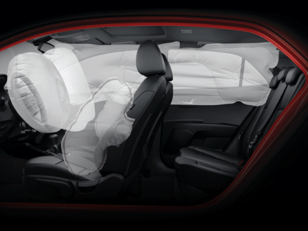 Airbags in the 2023 Kia Rio 5-Door