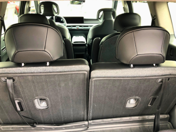 Interior of all-new EV9 in Bentonville, AR