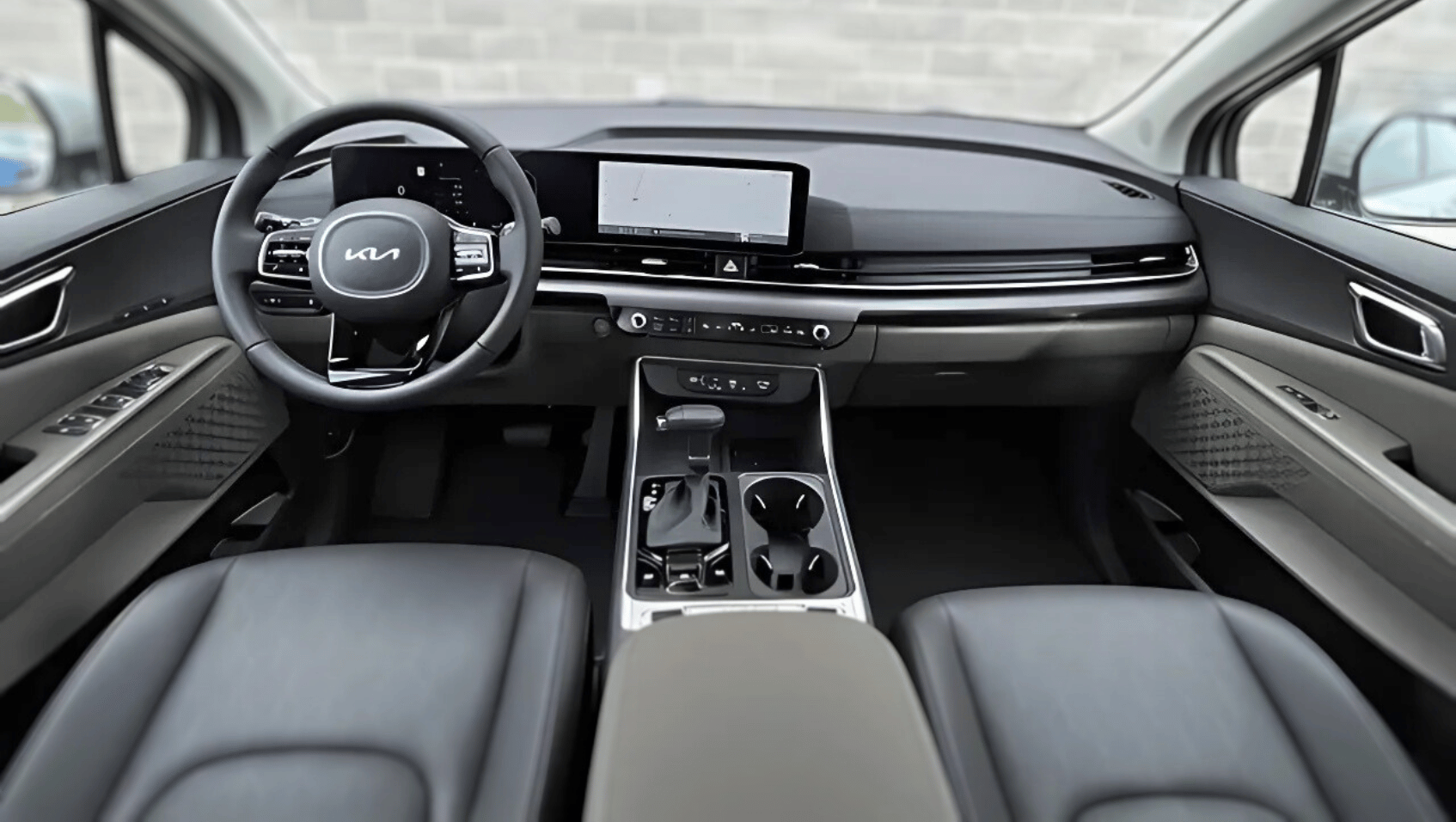 Interior View of the 2025 Kia Carnival