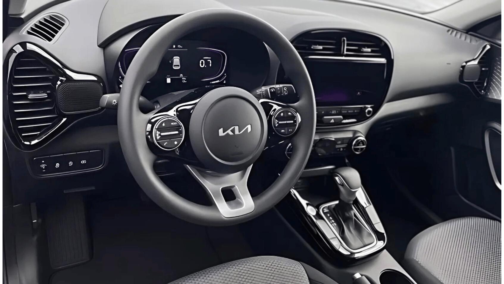 Interior View of the 2025 Kia Soul