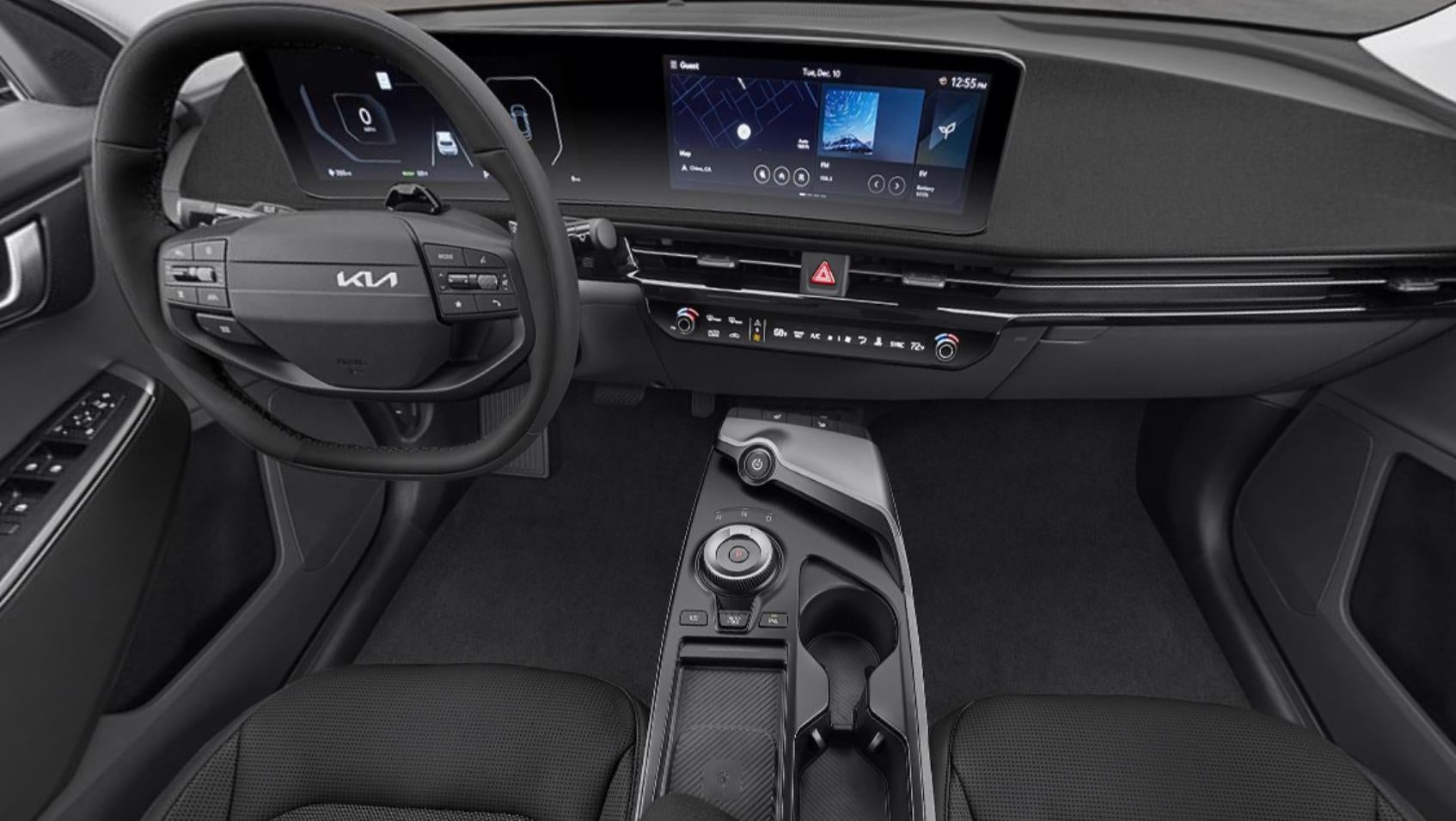 2026 Kia EV6 interior at Crain Kia of Conway