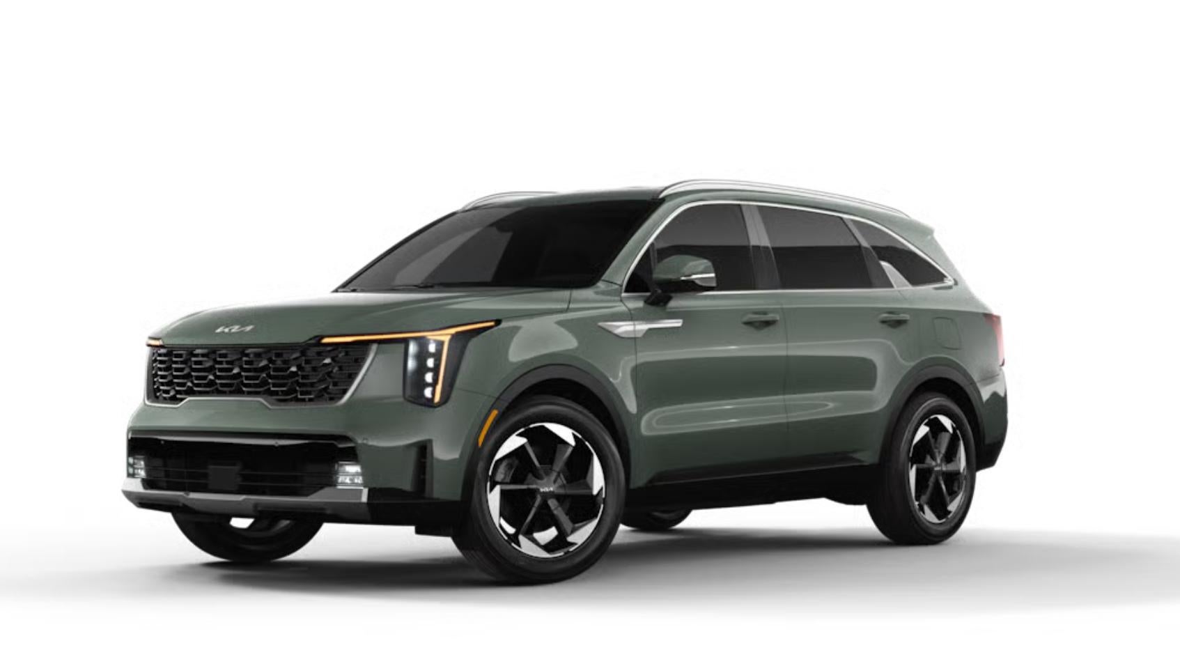 2026 Kia Sorento Hybrid Cityscape Green at Crain Kia Conway