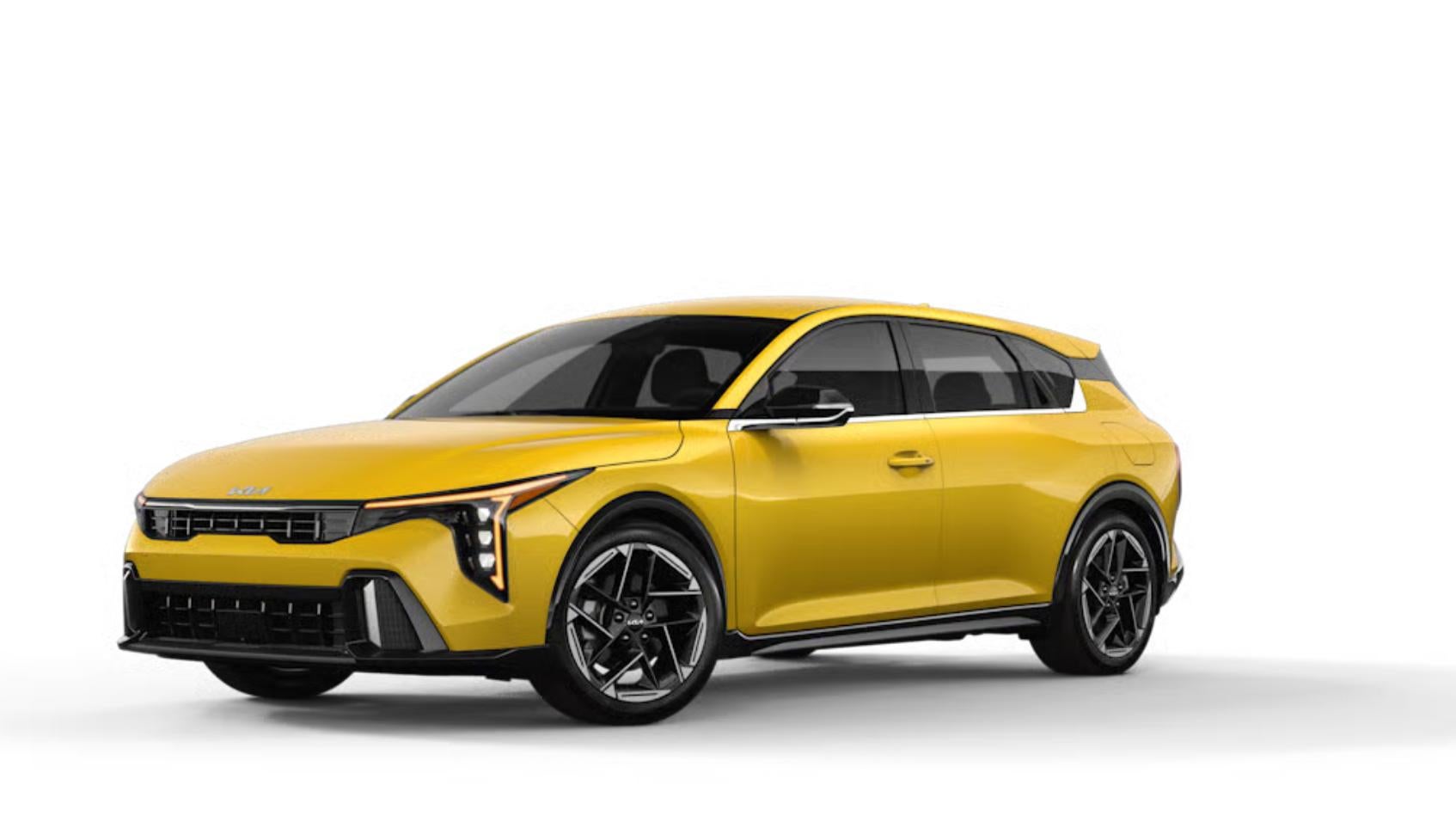 2026 Kia K4 Hatchback Sparkling Yellow at Crain Kia Conway