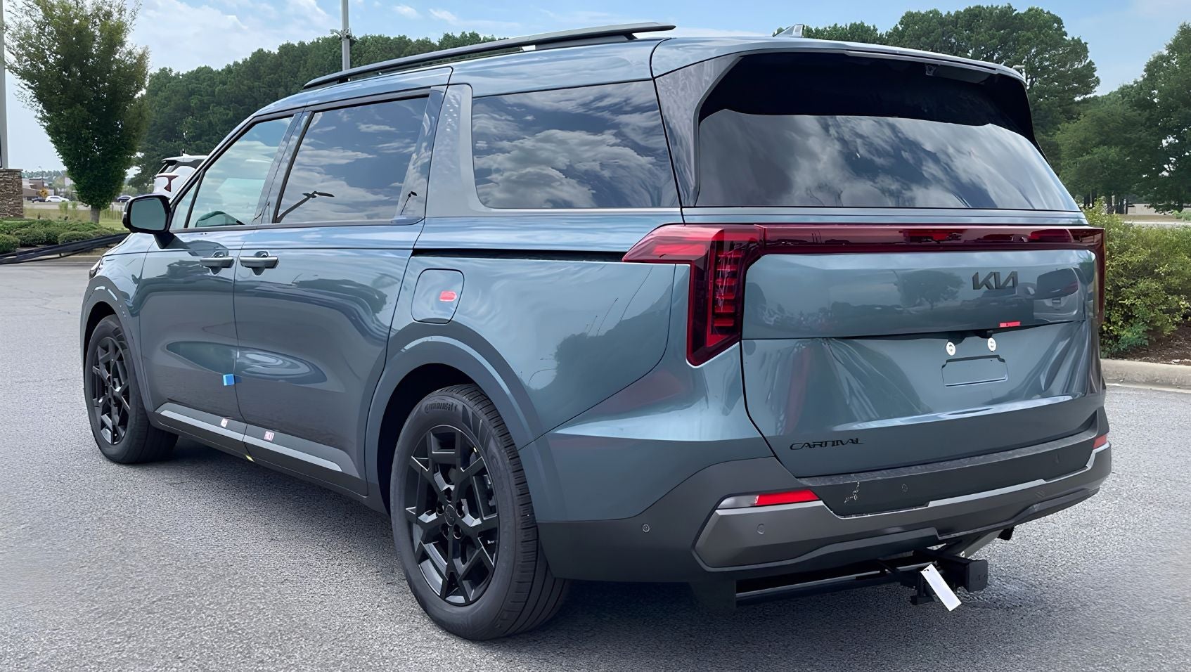 2027 Kia Carnival rear at Crain Kia of Conway