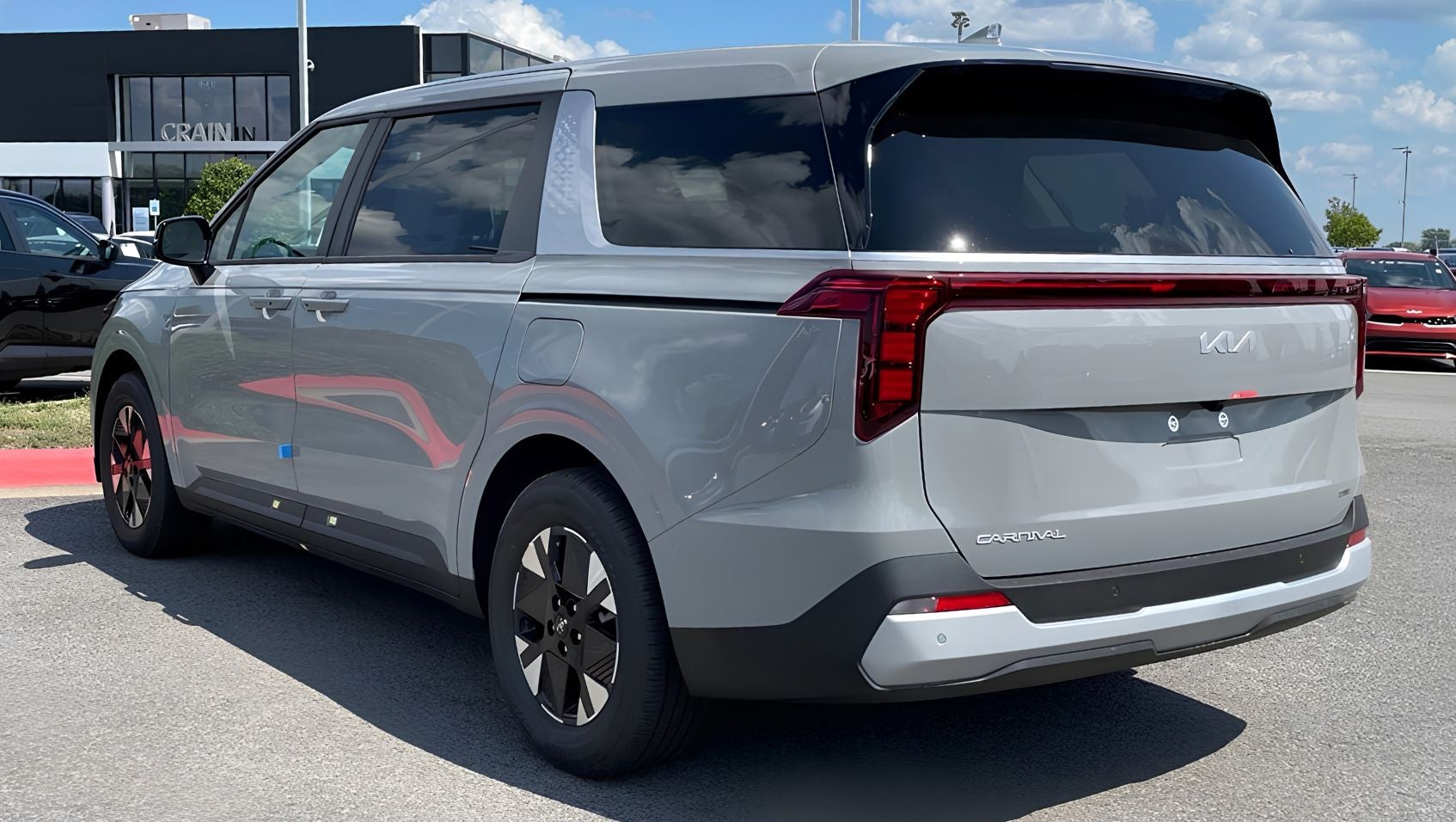 2027 Kia Carnival Hybrid rear at Crain Kia of Conway