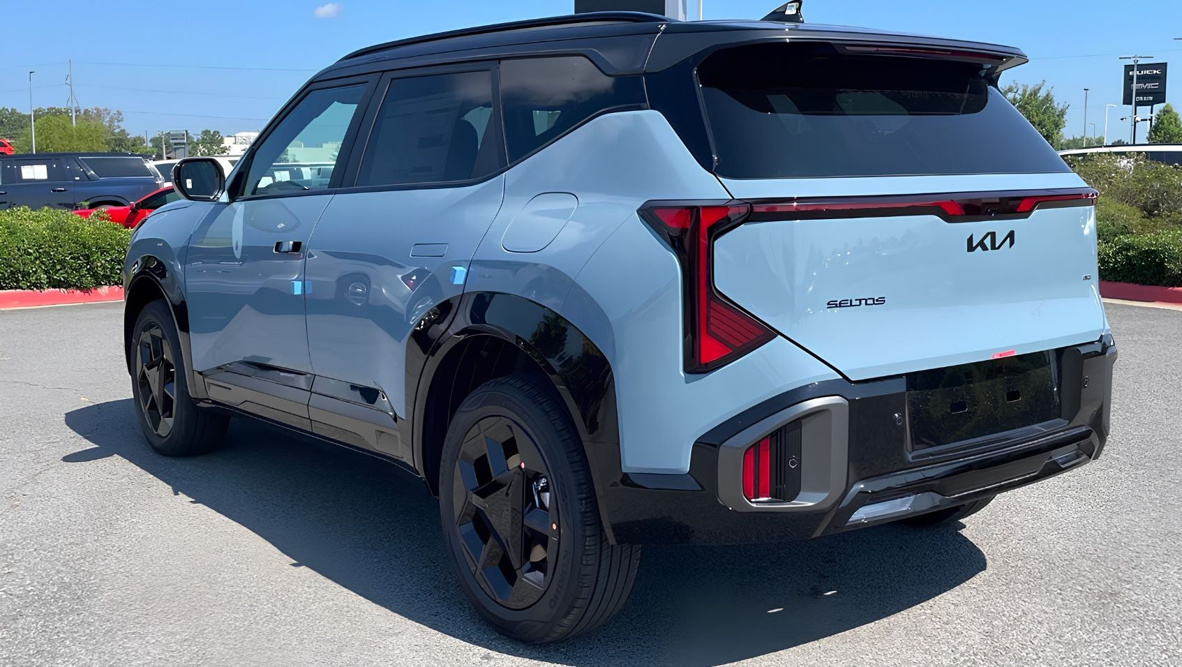 2027 Kia Seltos rear at Crain Kia of Conway